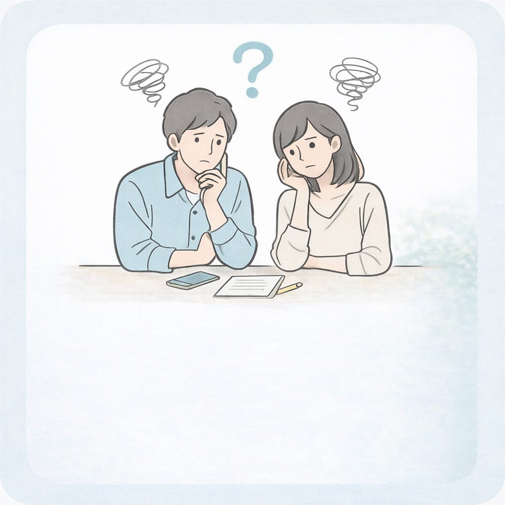 相談するか迷っている