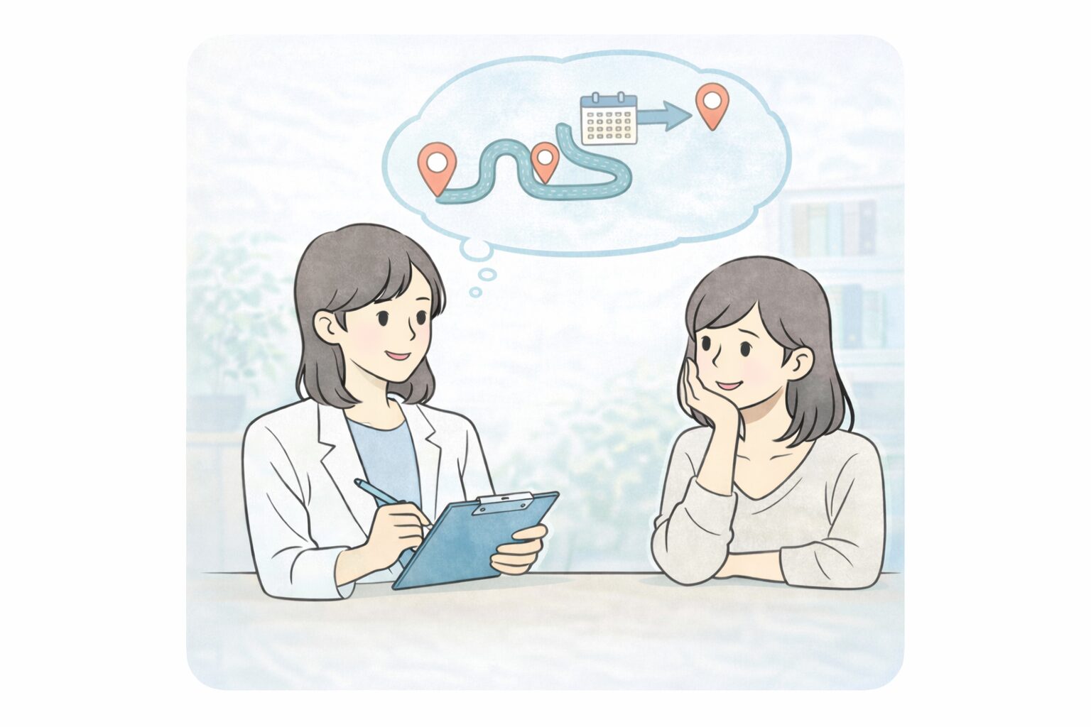 今後の見通しが立つ